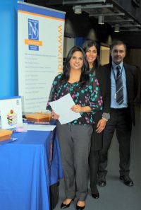 Nazia, Kate and Bob from New Directions Education