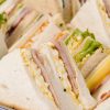 Image of a tray of sandwiches