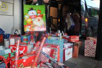 Presents donated by New Directions for Mr X Appeal