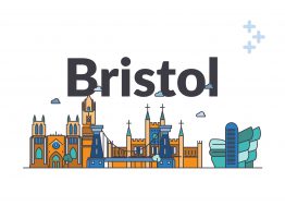 Bristol social care city skyline