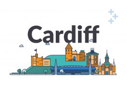 Cardiff Social Care city skyline