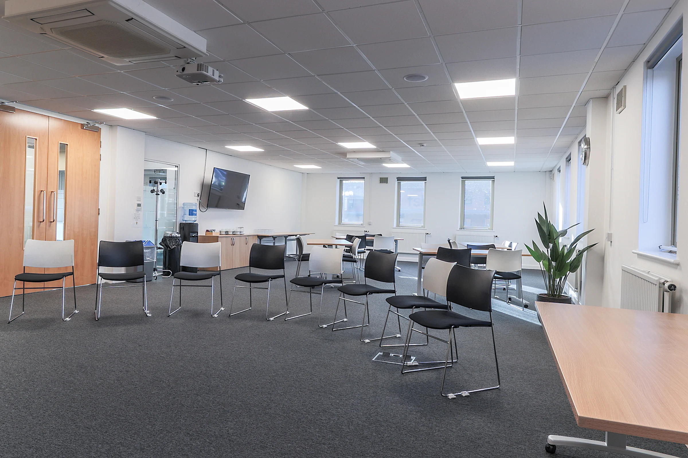 Harlech Suite with theatre-style seating