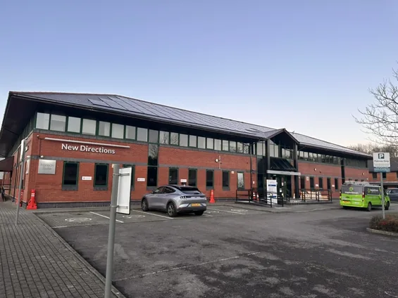 Solar panels installed on Lambourne House