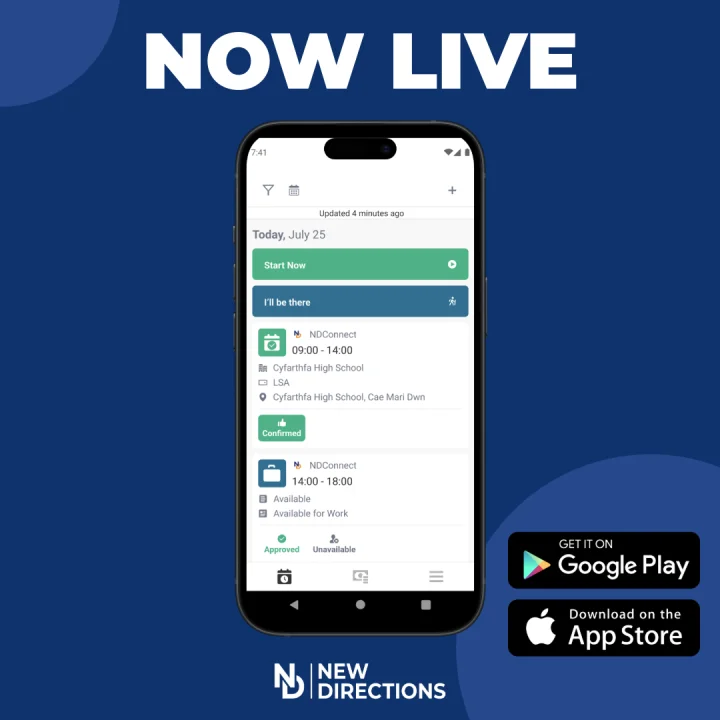 screenshot of ndconnect